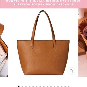 Vegan Leather Tote